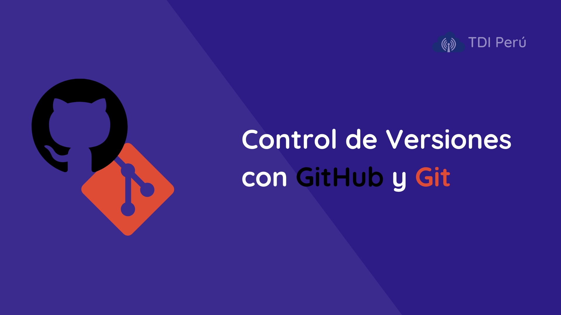 Banner de GitHub y Git