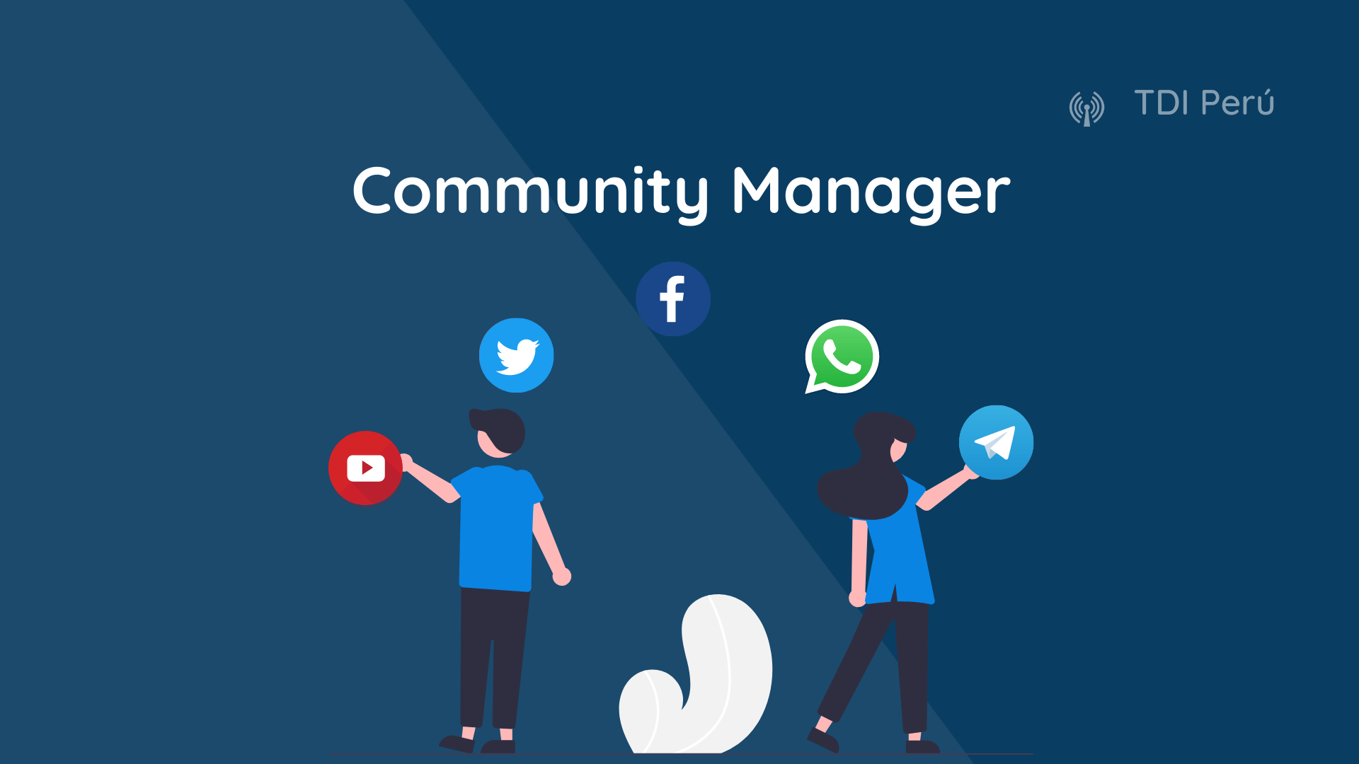 Banner de Practicante en Community Manager de TDI PERÚ